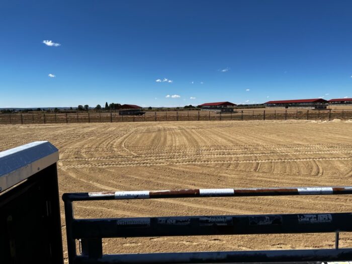 La Plata County horse boarding arena